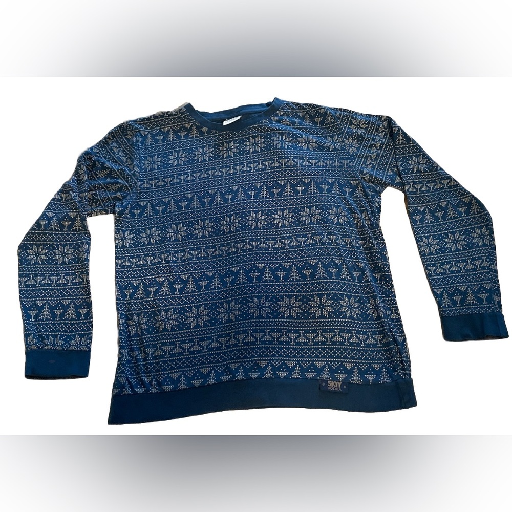 Sky Vodka ladies long sleeve shirt with matching beanie